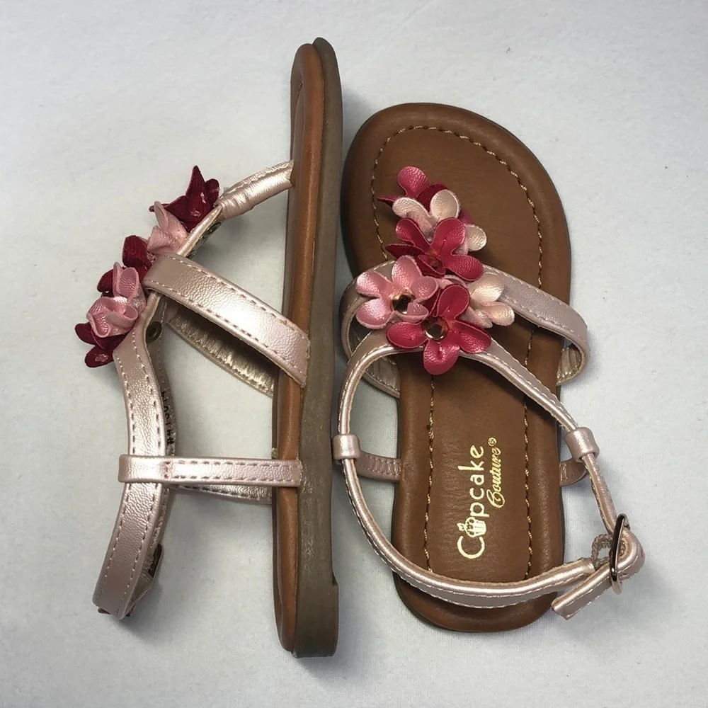 NEW Cupcake Couture Lil Rosa Pink Sandals